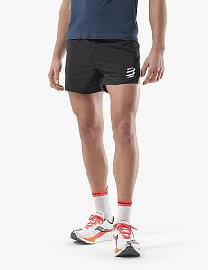 Compressport Performance Short M black pánské běžecké kraťasy