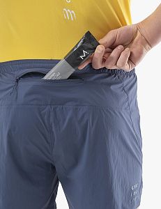 Compressport Performance Short M indigo pánské běžecké kraťasy kapsa na zip