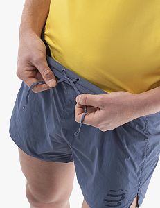 Compressport Performance Short M indigo pánské běžecké kraťasy stahování na šňůrku