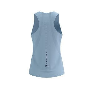 Compressport Performance Singlet W cashmere blue dámské sportovní tílko