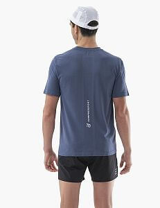 Compressport Performance SS TShirt M indigo pánské tričko na běh