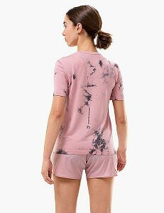 Compressport Performance SS TShirt W Eat My Dust! Zephyr Tie Dye