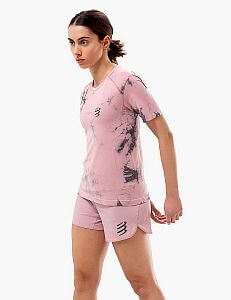 Compressport Performance SS TShirt W Eat My Dust! Zephyr Tie Dye