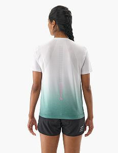 Compressport Performance SS TShirt W sugar/storm dámské běžecké tričko