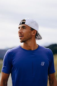 Compressport Pro Racing SS TShirt M dazz blue pánské běžecké tričko