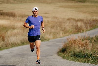 Compressport Pro Racing SS TShirt M dazz blue pánské běžecké tričko