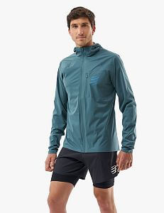 Compressport Tempest Waterproof Jacket M stargazer pánská nepromokavá běžecká bunda