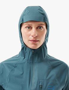 Compressport Tempest Waterproof Jacket W stargazer dámská běžecká trailová nepromokavá bunda kapuce