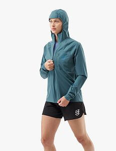Compressport Tempest Waterproof Jacket W stargazer dámská běžecká trailová nepromokavá bunda
