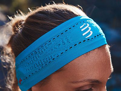 Compressport Thin Headband On/Off enamel dámská běžecká čelenka