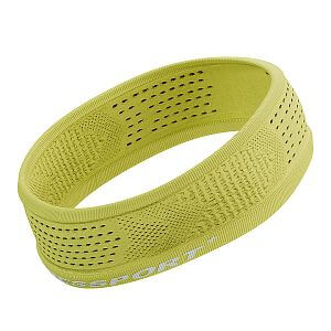 Compressport Thin Headband On/Off green sheen čelenka na sport úzká