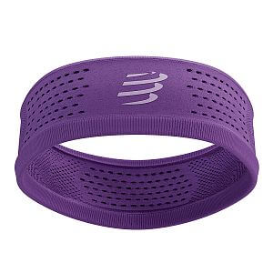 Compressport Thin Headband On/Off lilac sportovní čelenka