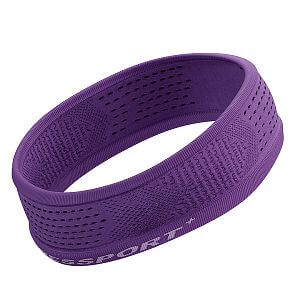 Compressport Thin Headband On/Off lilac úzká sportovní čelenka