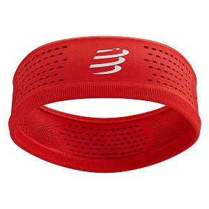 Compressport Thin Headband On/Off red sportovní čelenka