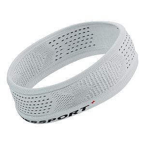 Compressport Thin Headband On/Off white sportovní čelenka