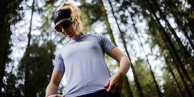 Compressport Trail Racing SS TShirt W jacaranda dámské běžecké tričko