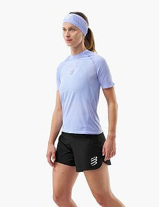 Compressport Trail Racing SS TShirt W jacaranda dámské běžecké tričko