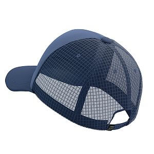 Compressport Trucker 6P Cap indigo stylová kšiltovka pro sport i volný čas