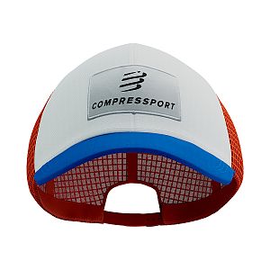 Compressport Trucker 6P Cap princess blue/white stylová kšiltovka truckerka