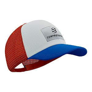 Compressport Trucker 6P Cap princess blue/white stylová kšiltovka truckerka