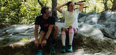 Compressport Ultra Trail Socks V2.0 - UTMB 2026 - black běžecké trailové ponožky
