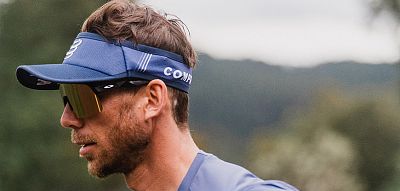 Compressport Visor Ultralight blues běžecký kšilt prodyšný