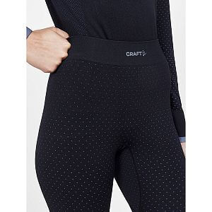 Craft ADV Warm Intensity Pants W black přední pohled na postavě detail