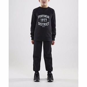 Craft District Crewneck Junior black_2