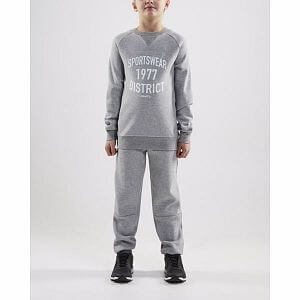 Craft District Crewneck Junior grey_2