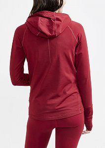 CRAFT mikina ADV Charge Hooded Sweater červená4
