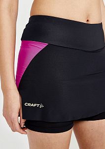 Craft PRO Hypervent 2in1 W Skirt černá s růžovou4