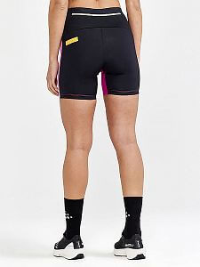 Craft PRO Hypervent W Shorts černá s růžovou sportovní kraťasy