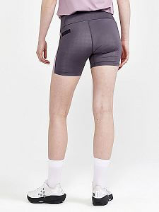 Craft PRO Hypervent W Shorts tmavě šedá s fialovou dámské šortky