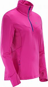 Dámská mikina SALOMON Trail Runner Warm Mid W rose violet (3)