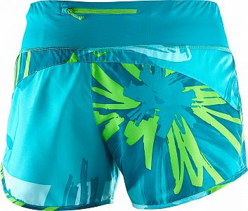 Dámské kratasy SALOMON Elevate 2in1 Short W Blue (2)