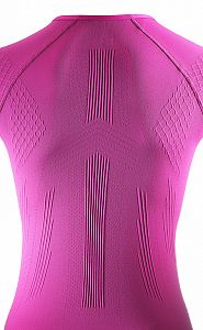 Dámské triko SALOMON Lightning Pro SS Zip TEE W rose violet 3