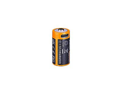 Dobíjecí baterie Fenix RCR123A 800 mAh USB-C Li-ion náhradní dobíjecí baterie