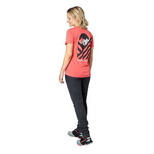 Dynafit 24/7 Graphic T-Shirt W cabana / striped elevation dámské stylové bavlněné volnočasové tričko