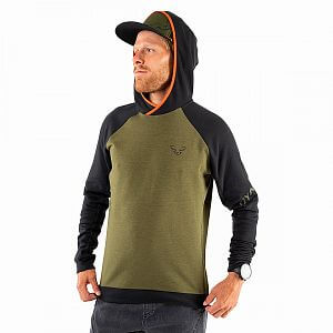 Dynafit 24/7 Polartec® Hoody M winter moss melange1