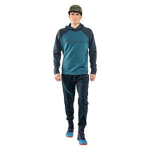 Dynafit 24/7 Polartec® Hoody Men mallard blue přední pohled na postavě