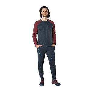 Dynafit 24/7 Polartec® Pullover Men burgundy pánská volnočasová mikina