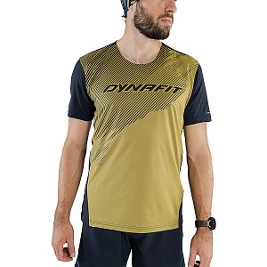 Dynafit Alpine 2 S/S Tee M army pánské běžecké tričko