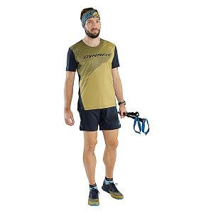 Dynafit Alpine 2 S/S Tee M army pánské sportovní tričko