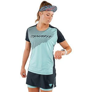 Dynafit Alpine 2 S/S Tee W marine blue dámské běžecké tričko