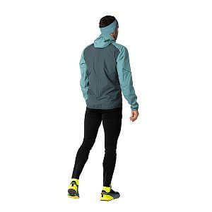 Dynafit Alpine 3L Jacket M smoke blue pánská nepromokavá běžecká bunda s kapucí