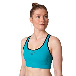 Dynafit Alpine Bra W ocean přední pohled na postavě