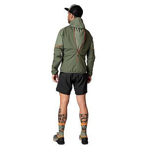 Dynafit Alpine GTX Jacket M sage pánská gtx bunda na běh zadní pohled