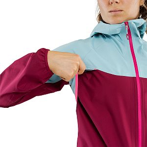 Dynafit Alpine GTX W Jacket marine blue/beet red dámská prodyšná bunda