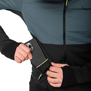 Dynafit Alpine Hybrid JKT M cinder pánská běžecká hybridní bunda