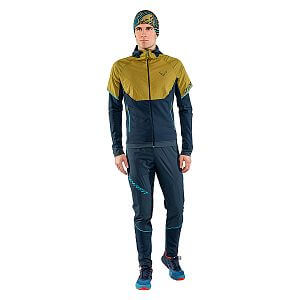 Dynafit Alpine Hybrid Pants M blueberry/storm blue přední pohled na postavě